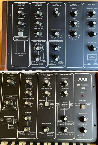 Ppg-Synthesizer 1020 with servicing